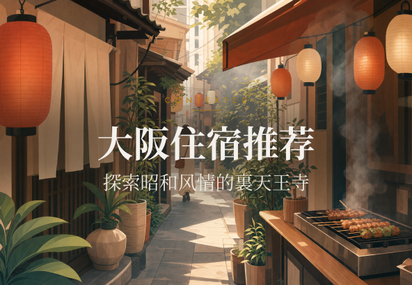 大阪住宿推荐：探索昭和风情的裏天王寺