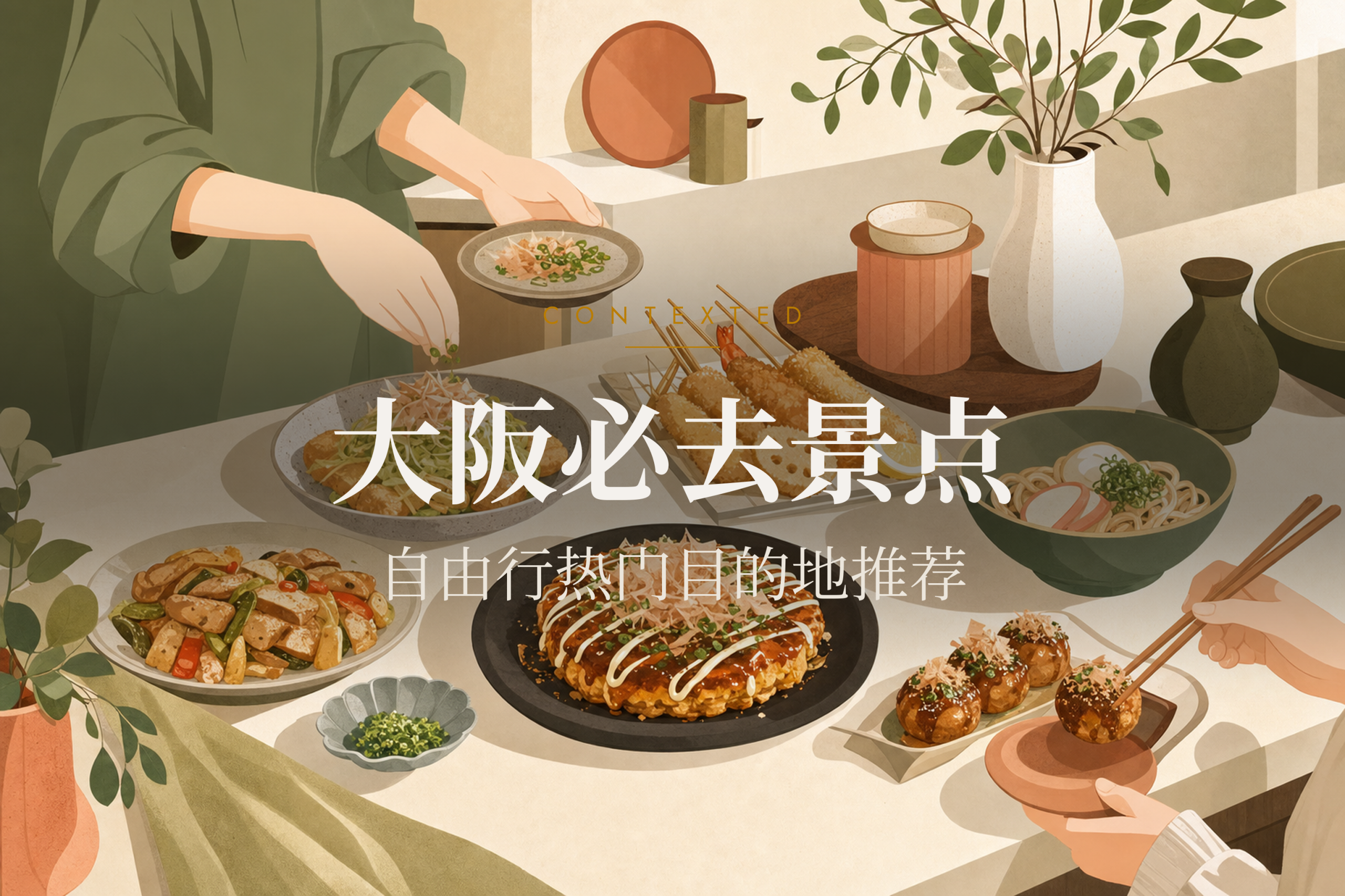 大阪必去景点：自由行热门目的地推荐