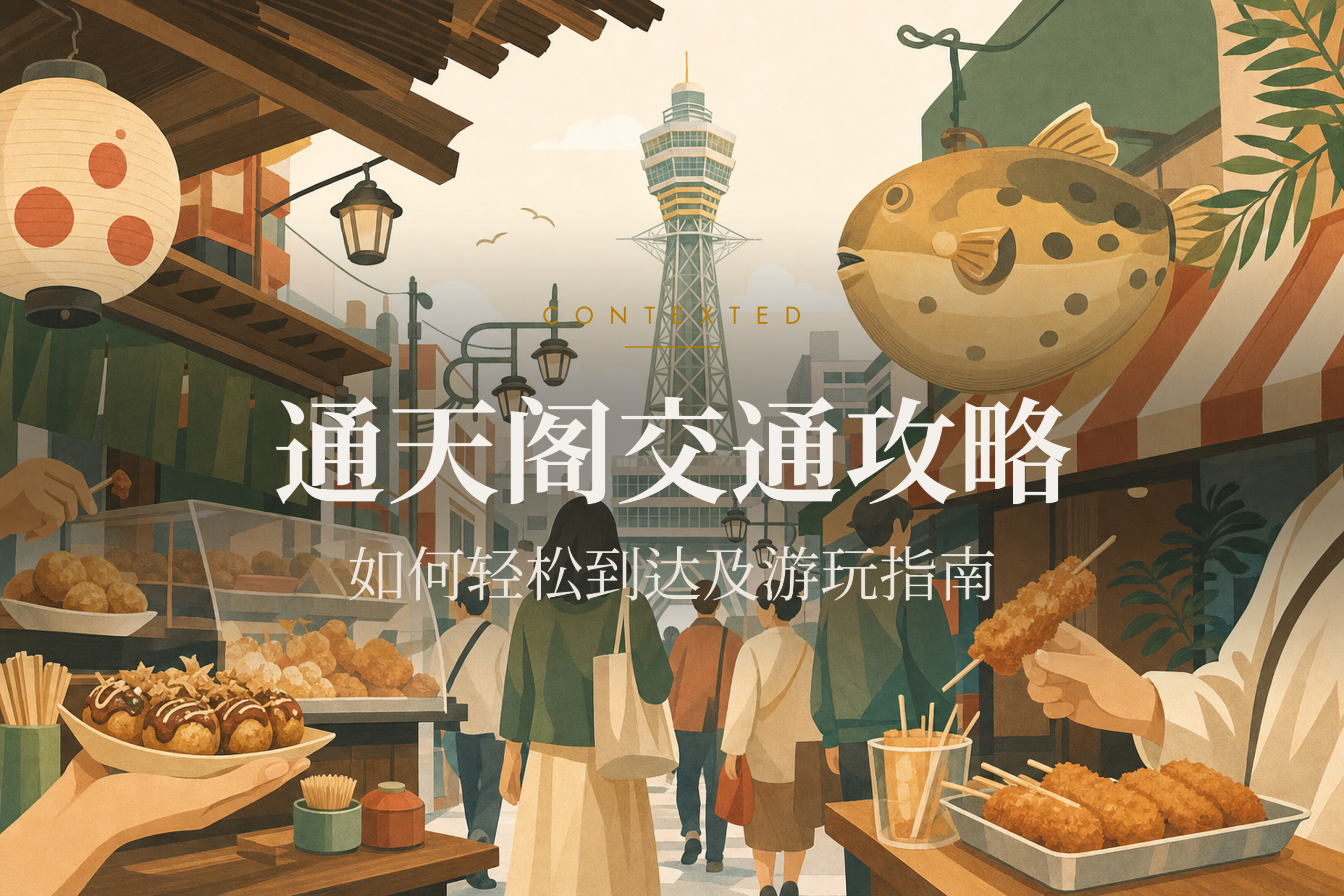 通天阁交通攻略：如何轻松到达及游玩指南