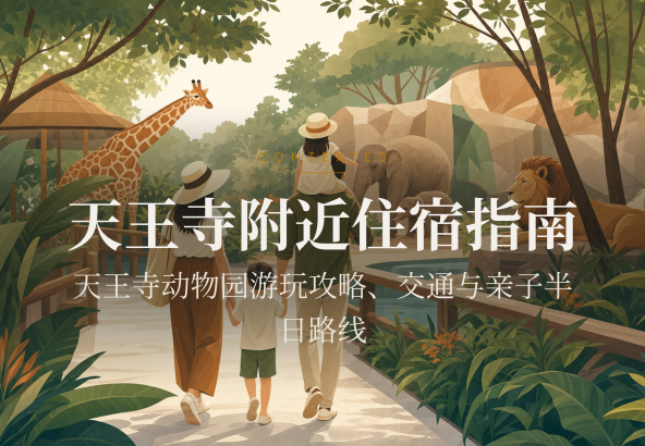 天王寺附近住宿指南：天王寺动物园游玩攻略、交通与亲子半日路线