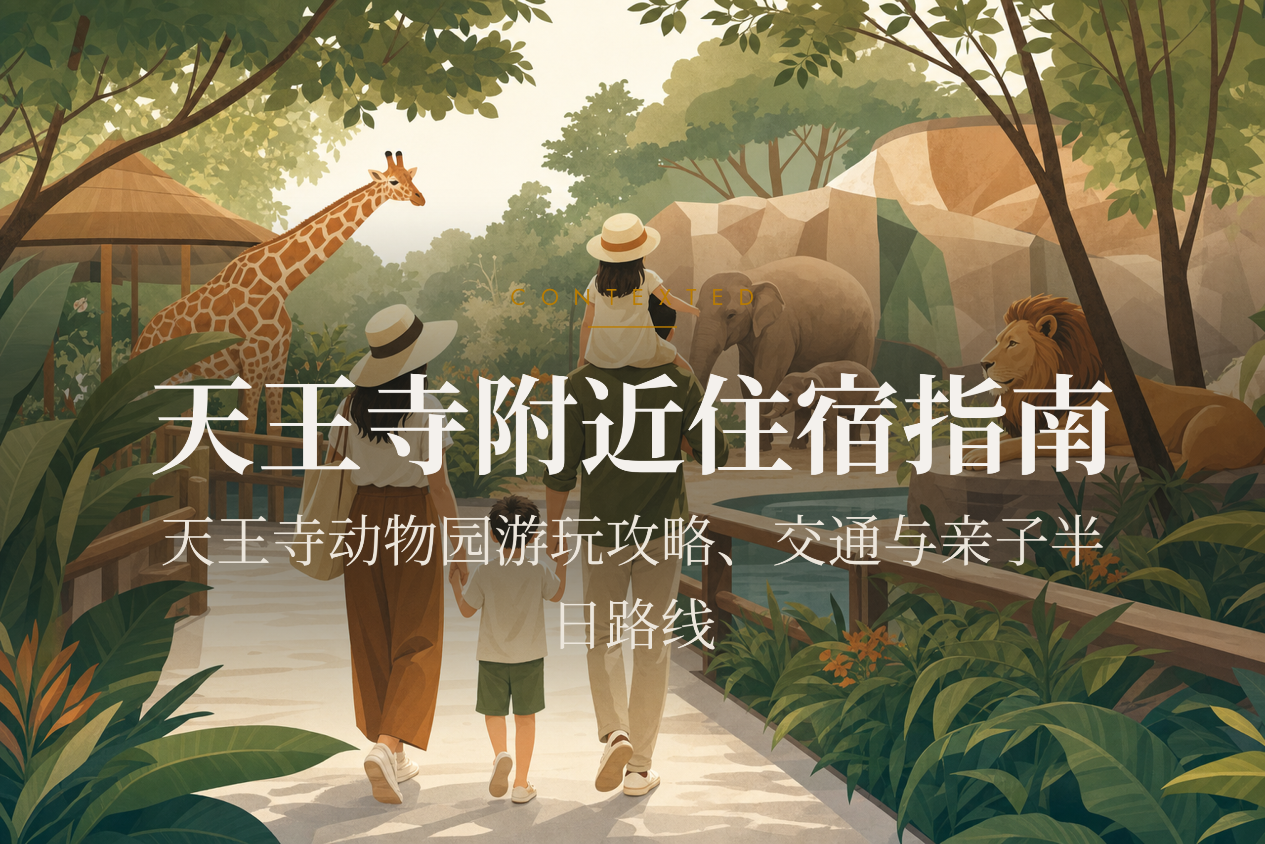 天王寺附近住宿指南：天王寺动物园游玩攻略、交通与亲子半日路线