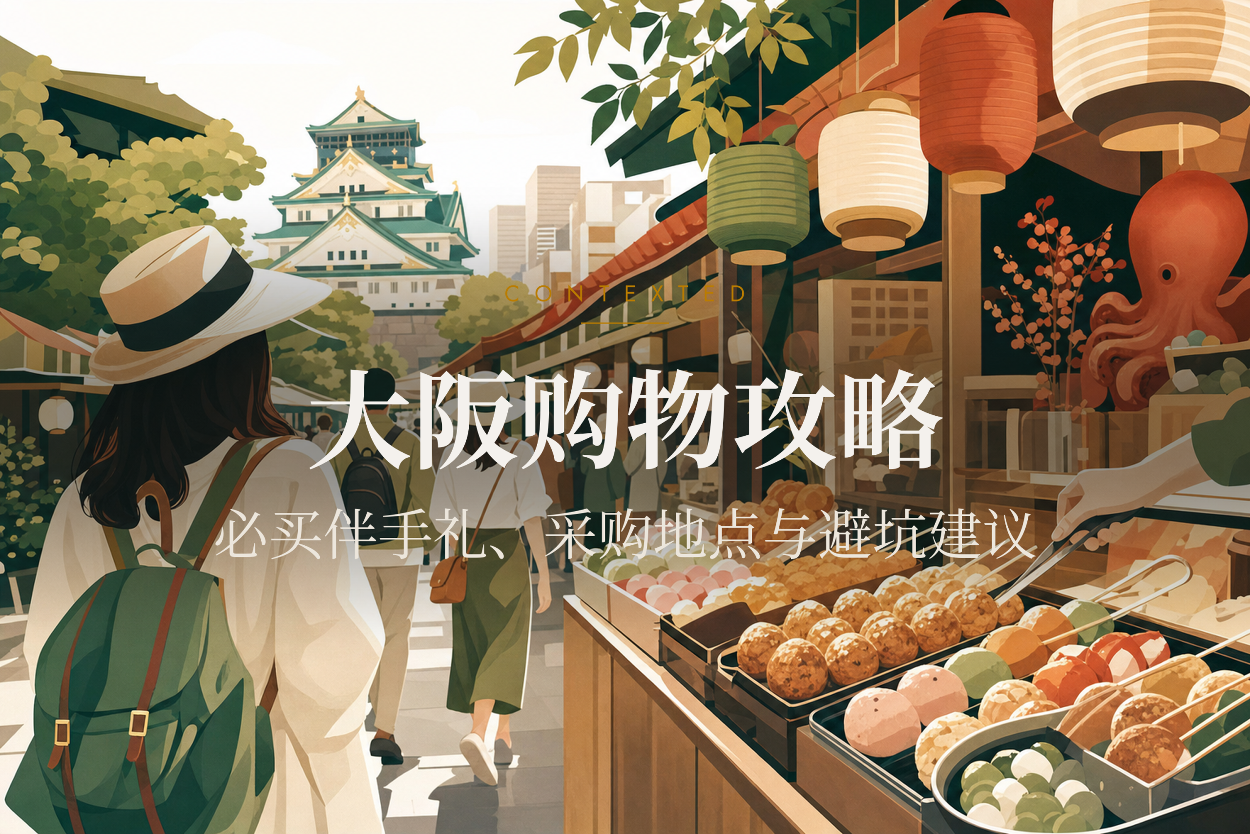 大阪购物攻略：必买伴手礼、采购地点与避坑建议