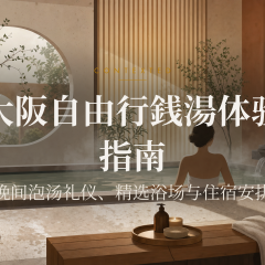 大阪自由行銭湯体验指南：晚间泡汤礼仪、精选浴场与住宿安排