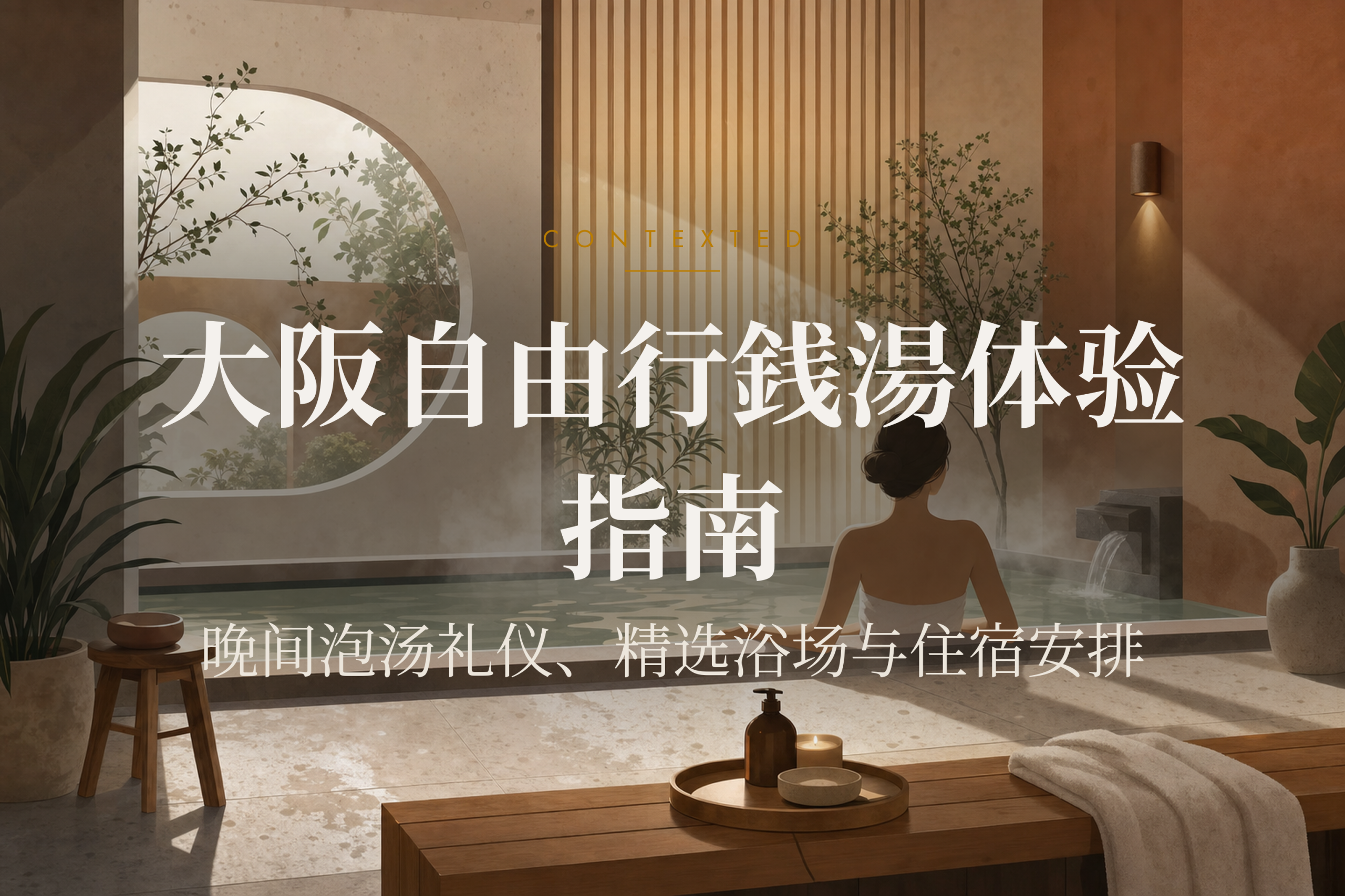 大阪自由行銭湯体验指南：晚间泡汤礼仪、精选浴场与住宿安排