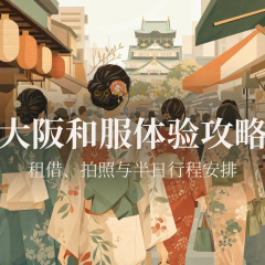 大阪和服体验攻略：租借、拍照与半日行程安排