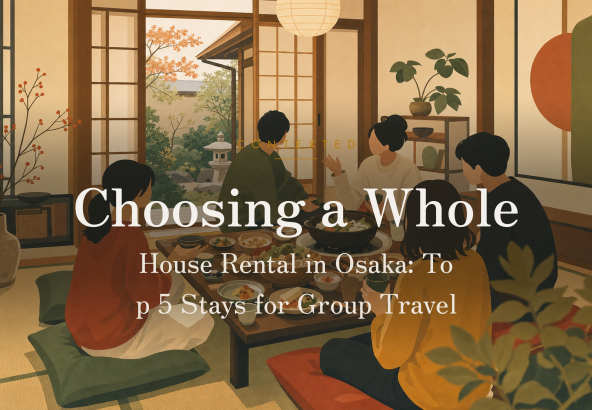 Choosing a Whole-House Rental in Osaka: Top 5 Stays for Group Travel
