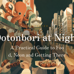 Dotonbori at Night: A Practical Guide to Food, Neon and Getting There アイキャッチ