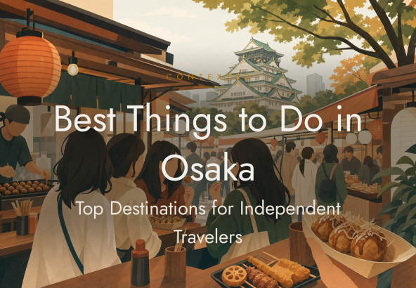Best Things to Do in Osaka: Top Destinations for Independent Travelers