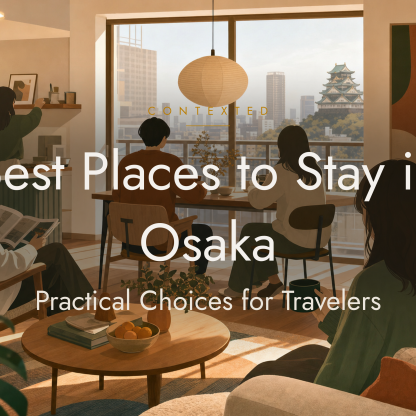 Best Places to Stay in Osaka: Practical Choices for Travelers