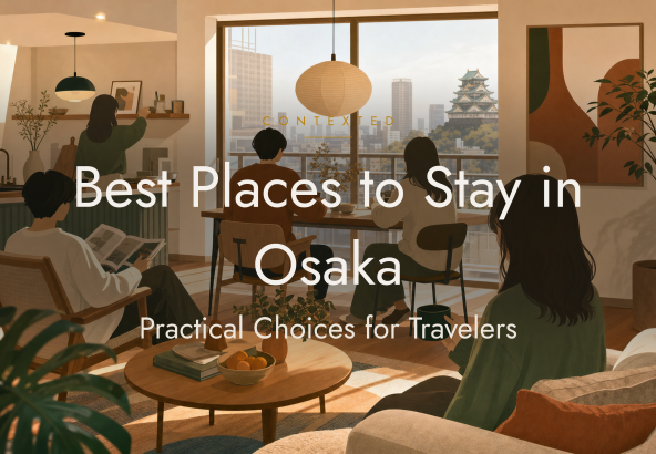 Best Places to Stay in Osaka: Practical Choices for Travelers