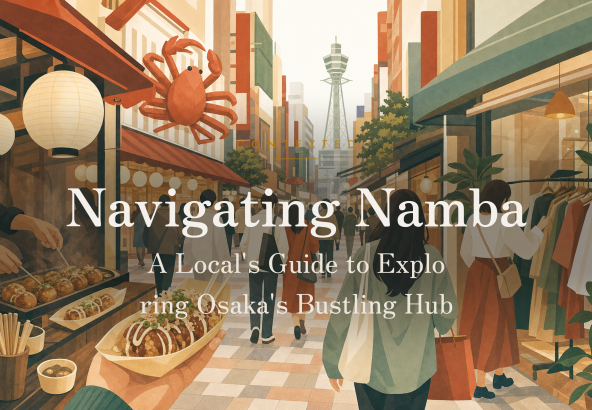 Navigating Namba: A Local's Guide to Exploring Osaka's Bustling Hub アイキャッチ
