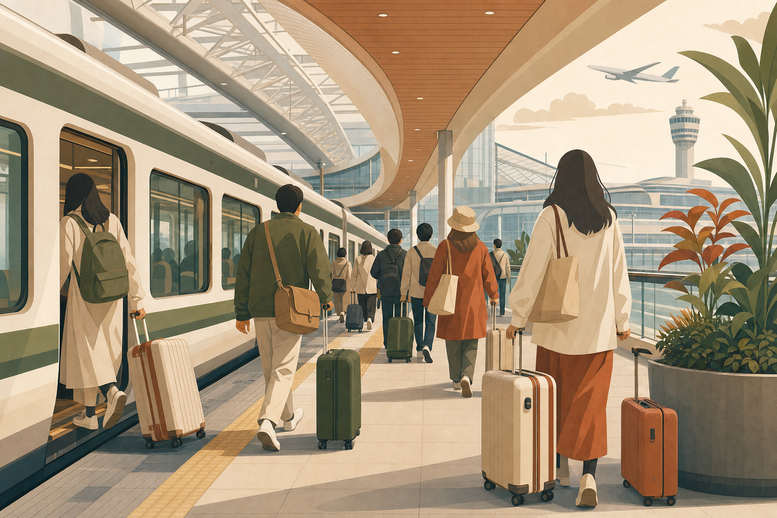 Osaka Airport to City Transport: KIX and Itami Routes to Tennoji, Teradacho & Tsuruhashi のイメージ 1