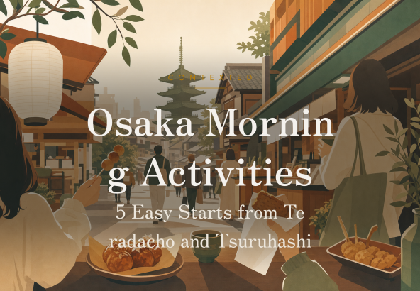 Osaka Morning Activities: 5 Easy Starts from Teradacho and Tsuruhashi アイキャッチ
