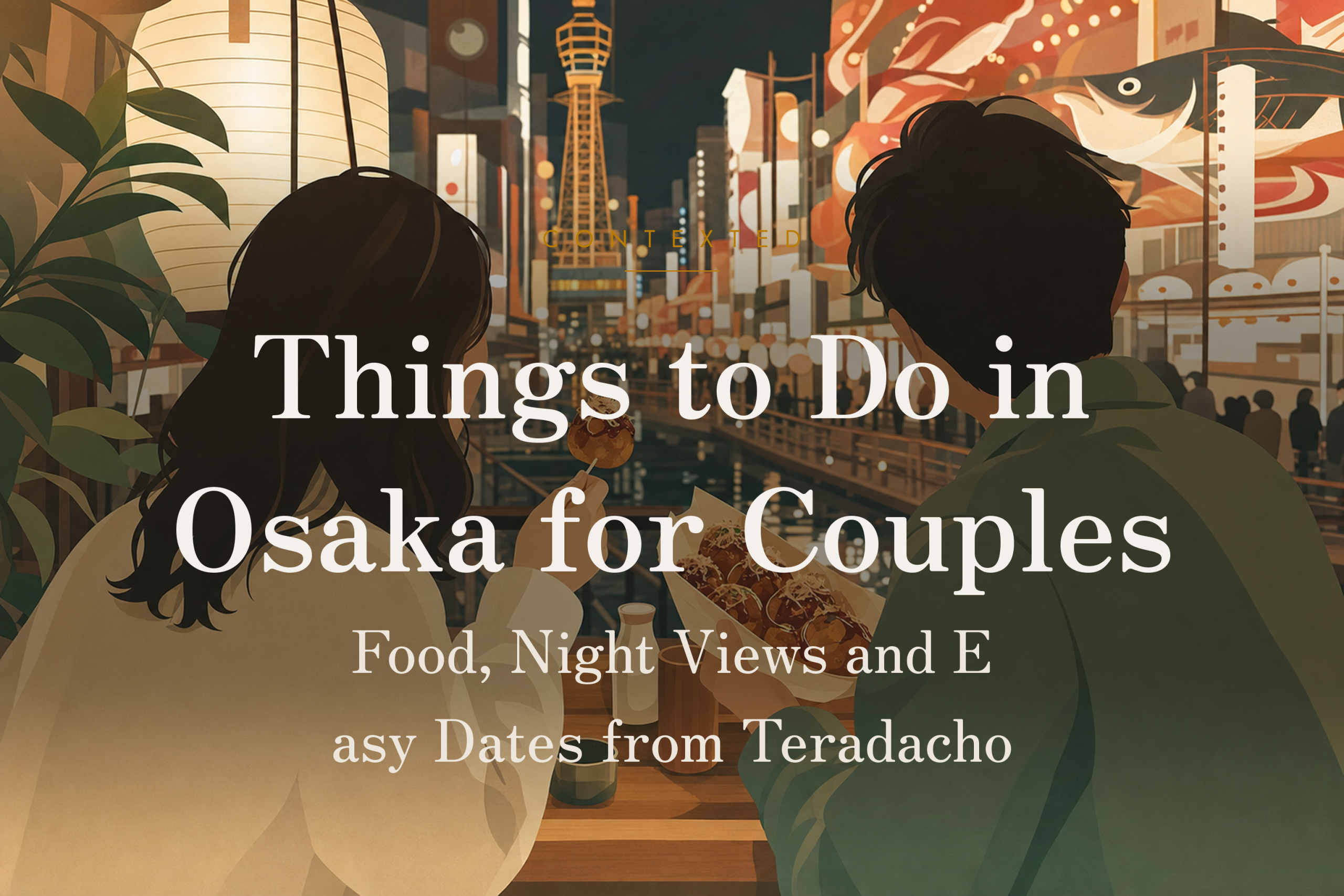 Things to Do in Osaka for Couples: Food, Night Views and Easy Dates from Teradacho アイキャッチ