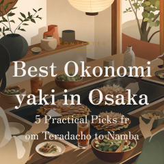 Best Okonomiyaki in Osaka: 5 Practical Picks from Teradacho to Namba アイキャッチ