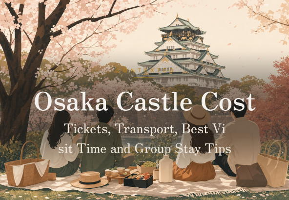Osaka Castle Cost: Tickets, Transport, Best Visit Time and Group Stay Tips アイキャッチ