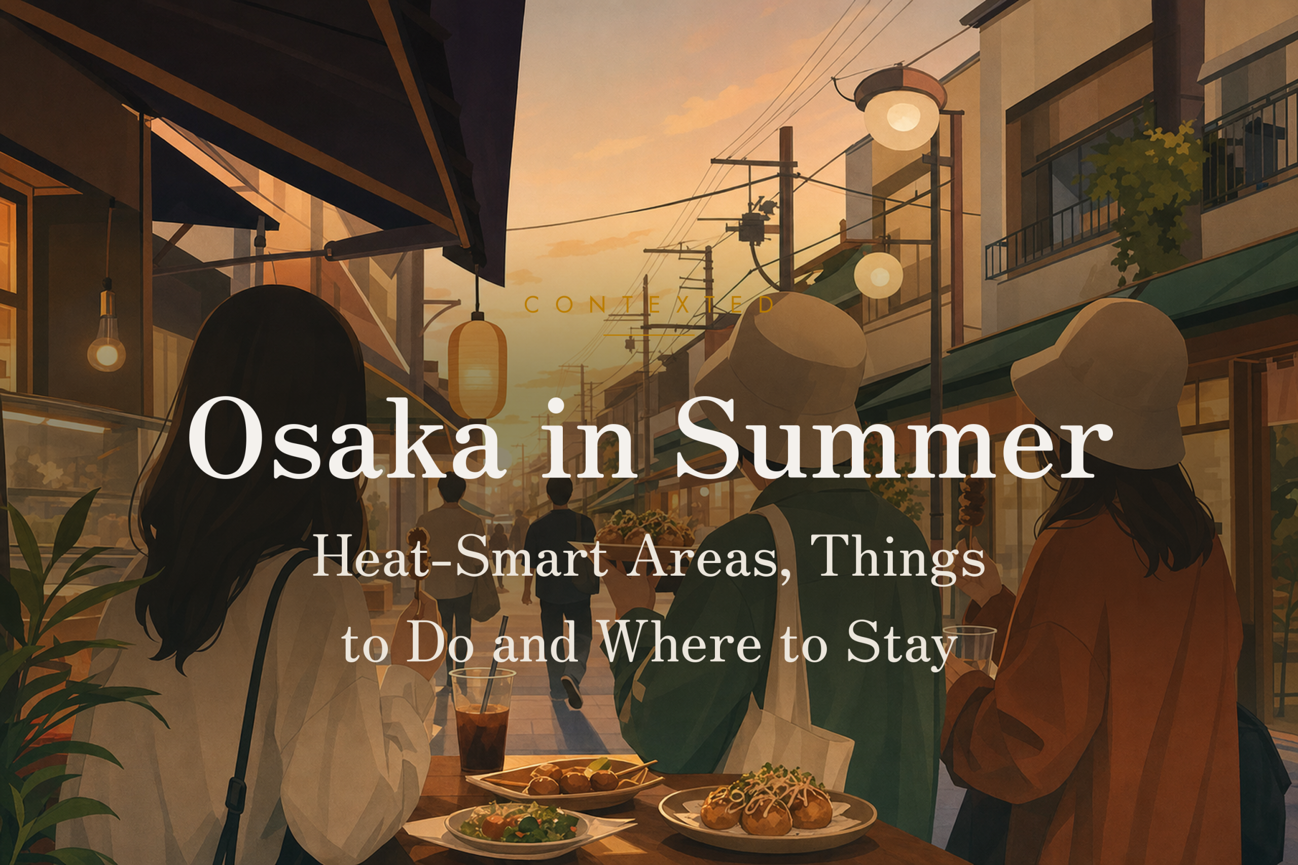 Osaka in Summer: Heat-Smart Areas, Things to Do and Where to Stay アイキャッチ