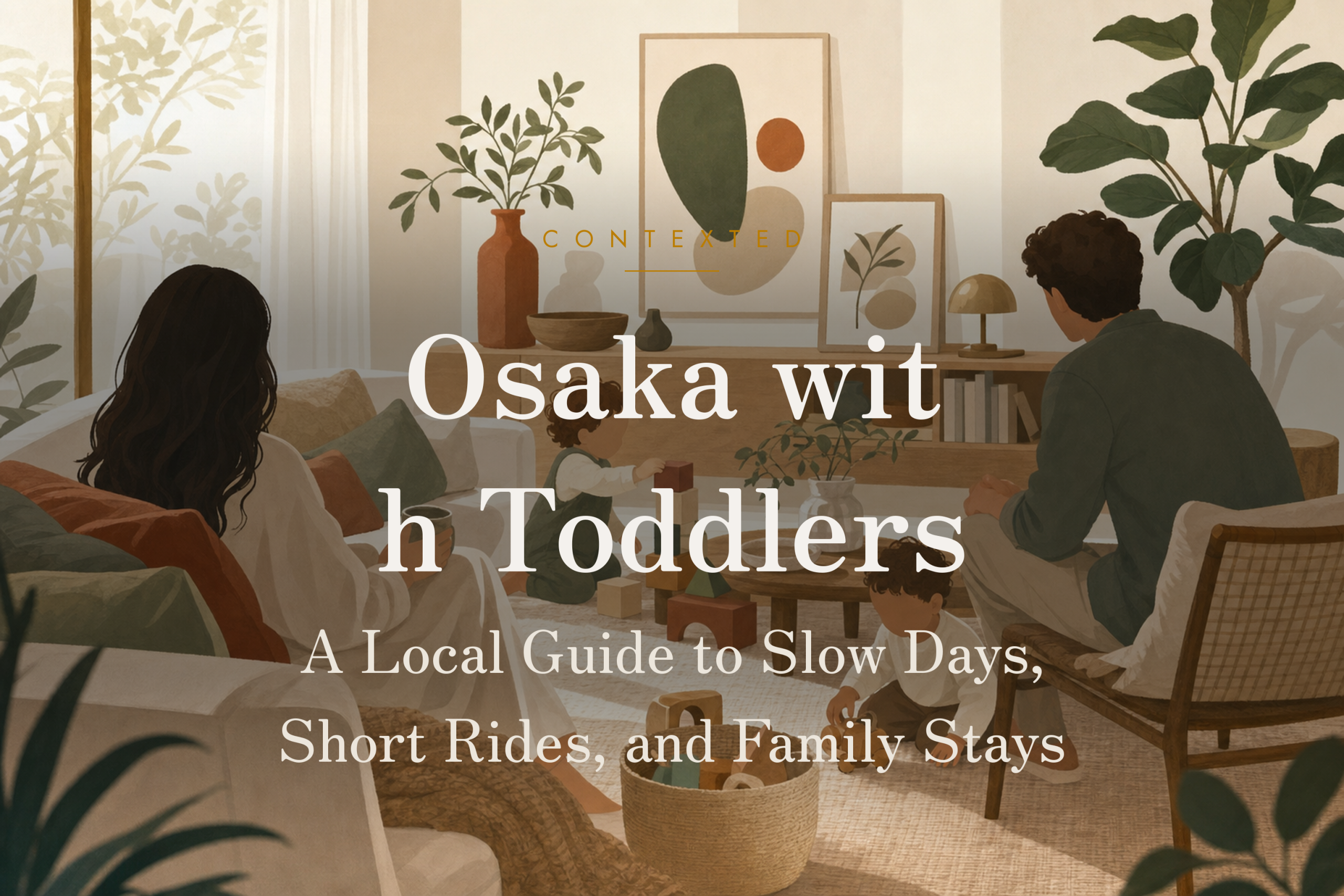 Osaka with Toddlers: A Local Guide to Slow Days, Short Rides, and Family Stays アイキャッチ