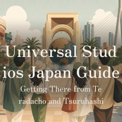 Universal Studios Japan Guide: Getting There from Teradacho and Tsuruhashi アイキャッチ