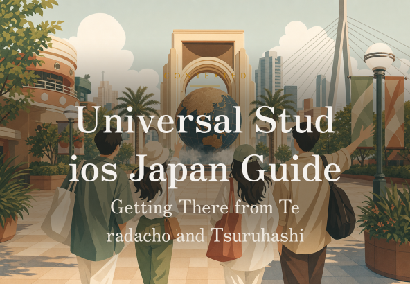 Universal Studios Japan Guide: Getting There from Teradacho and Tsuruhashi アイキャッチ