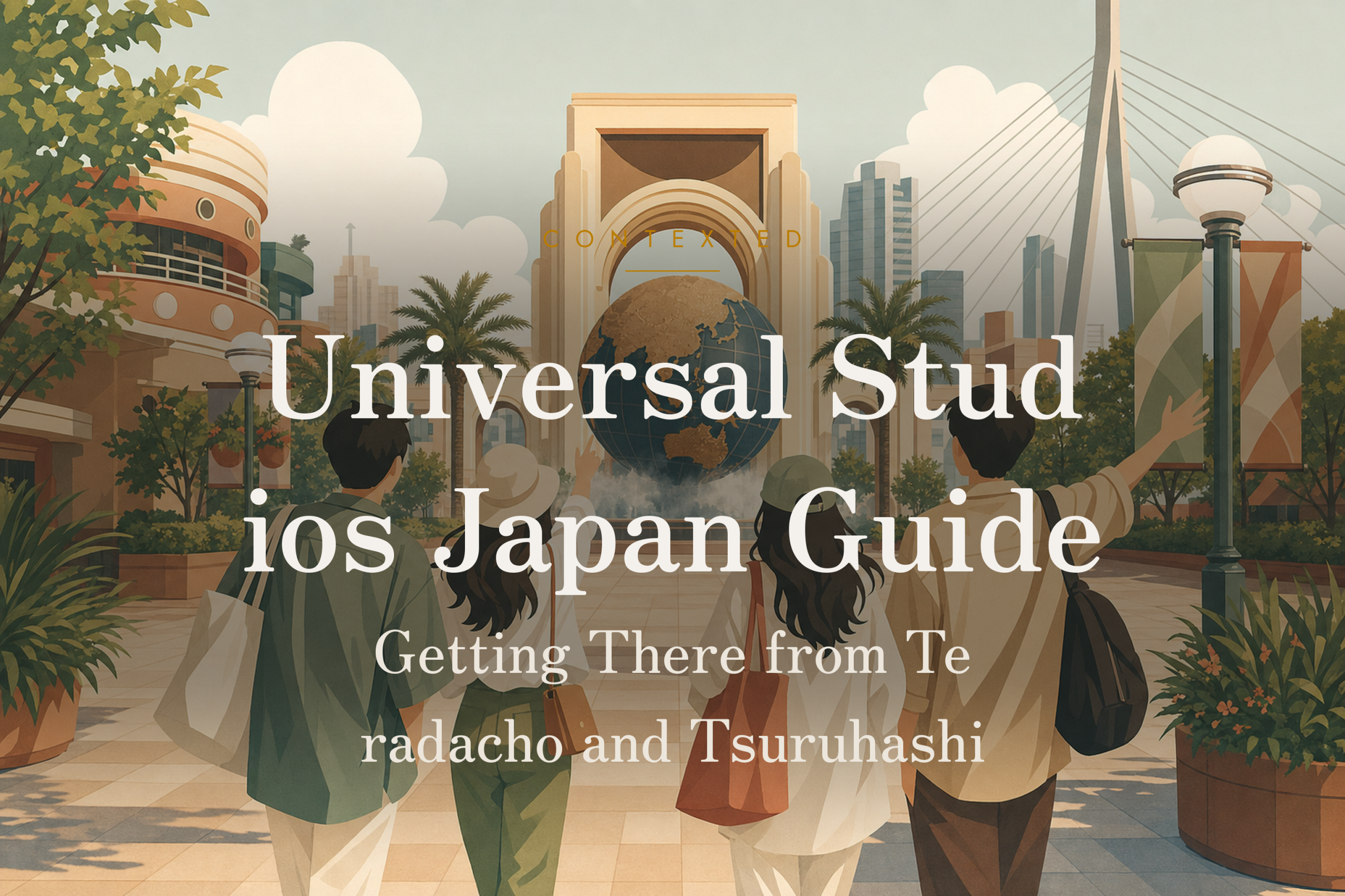 Universal Studios Japan Guide: Getting There from Teradacho and Tsuruhashi アイキャッチ