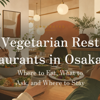 Vegetarian Restaurants in Osaka: Where to Eat, What to Ask, and Where to Stay アイキャッチ