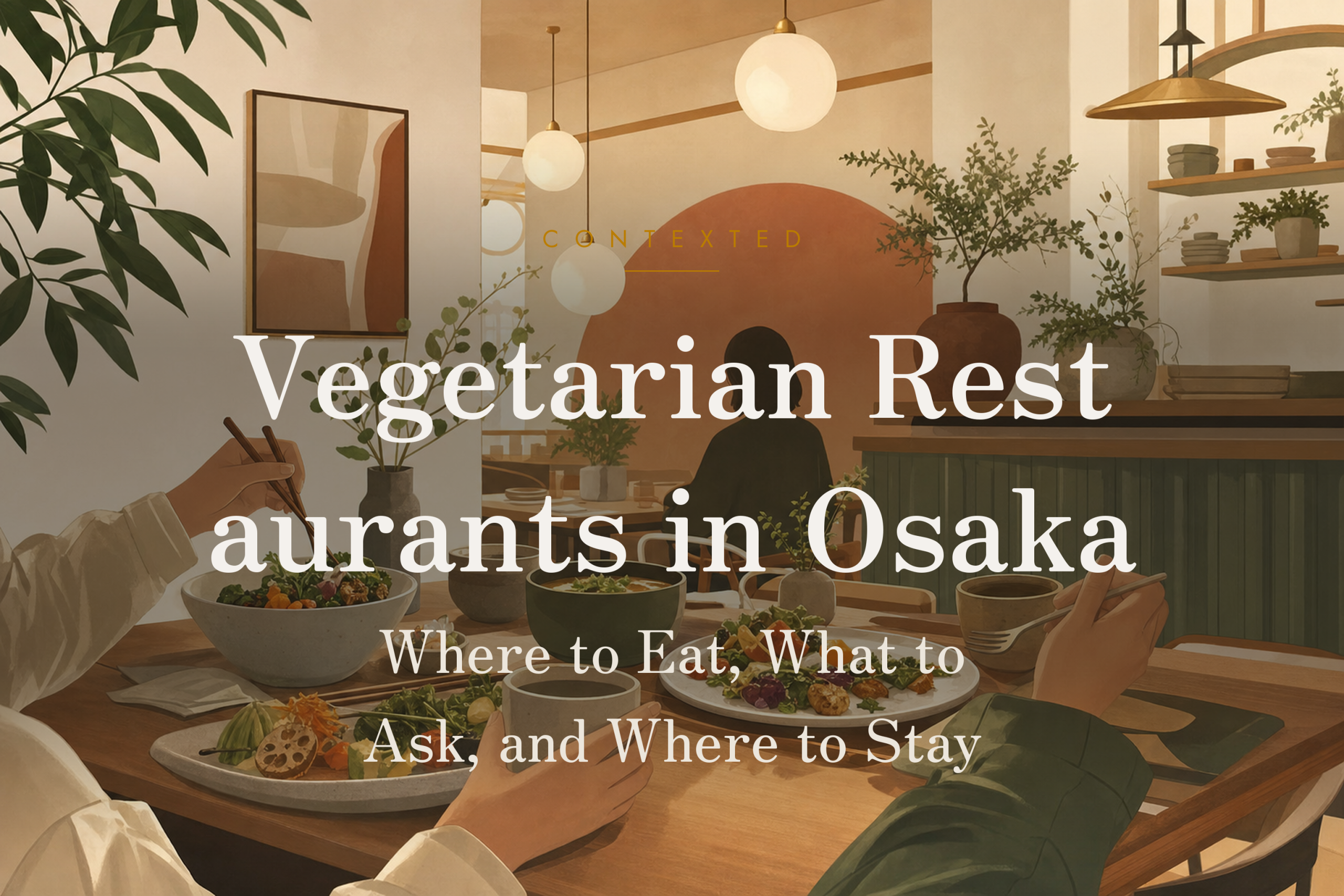 Vegetarian Restaurants in Osaka: Where to Eat, What to Ask, and Where to Stay アイキャッチ