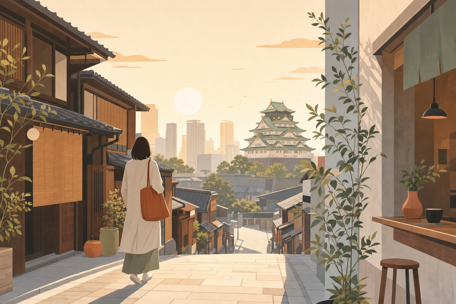 Osaka Early Morning Photography Spots: Dawn Routes from Tennoji to Namba のイメージ 1