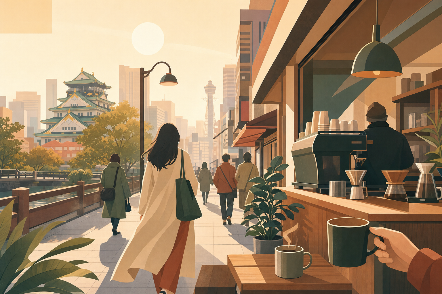 Osaka Early Morning Photography Spots: Dawn Routes from Tennoji to Namba のイメージ 4