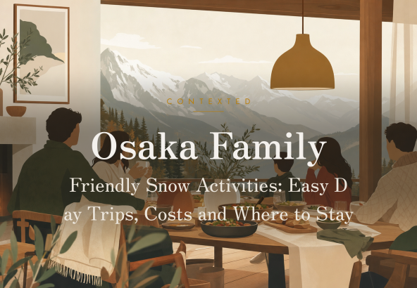 Osaka Family-Friendly Snow Activities: Easy Day Trips, Costs and Where to Stay アイキャッチ