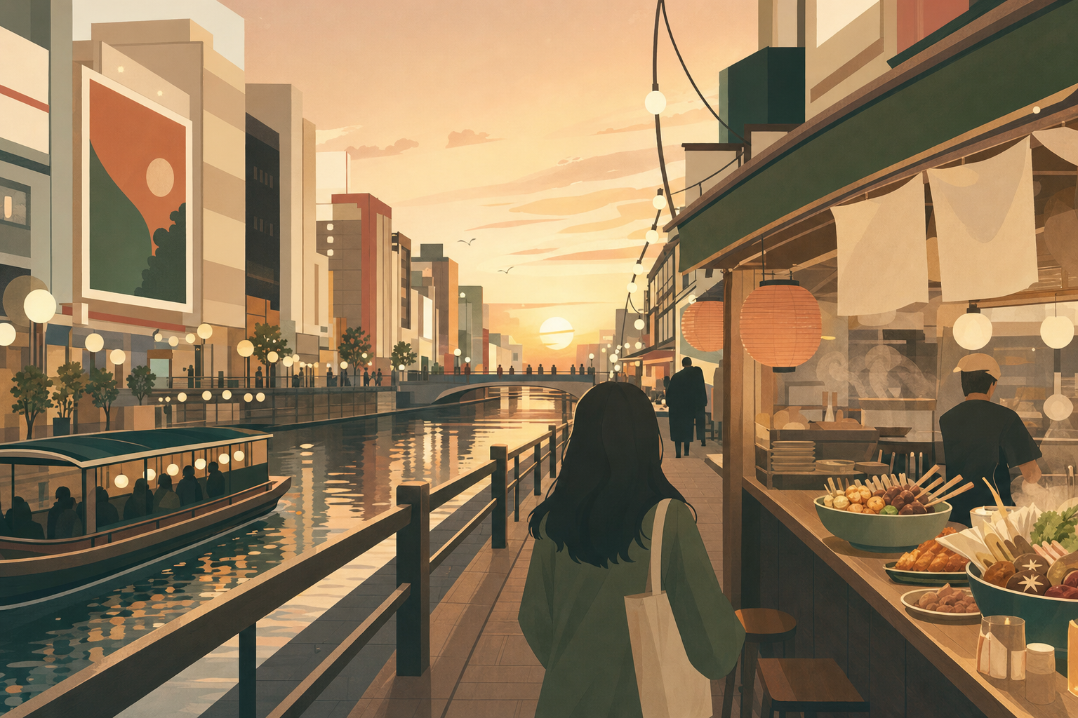Osaka Street Food for Solo Travelers: A Practical Route from Kuromon to Shinsekai のイメージ 2