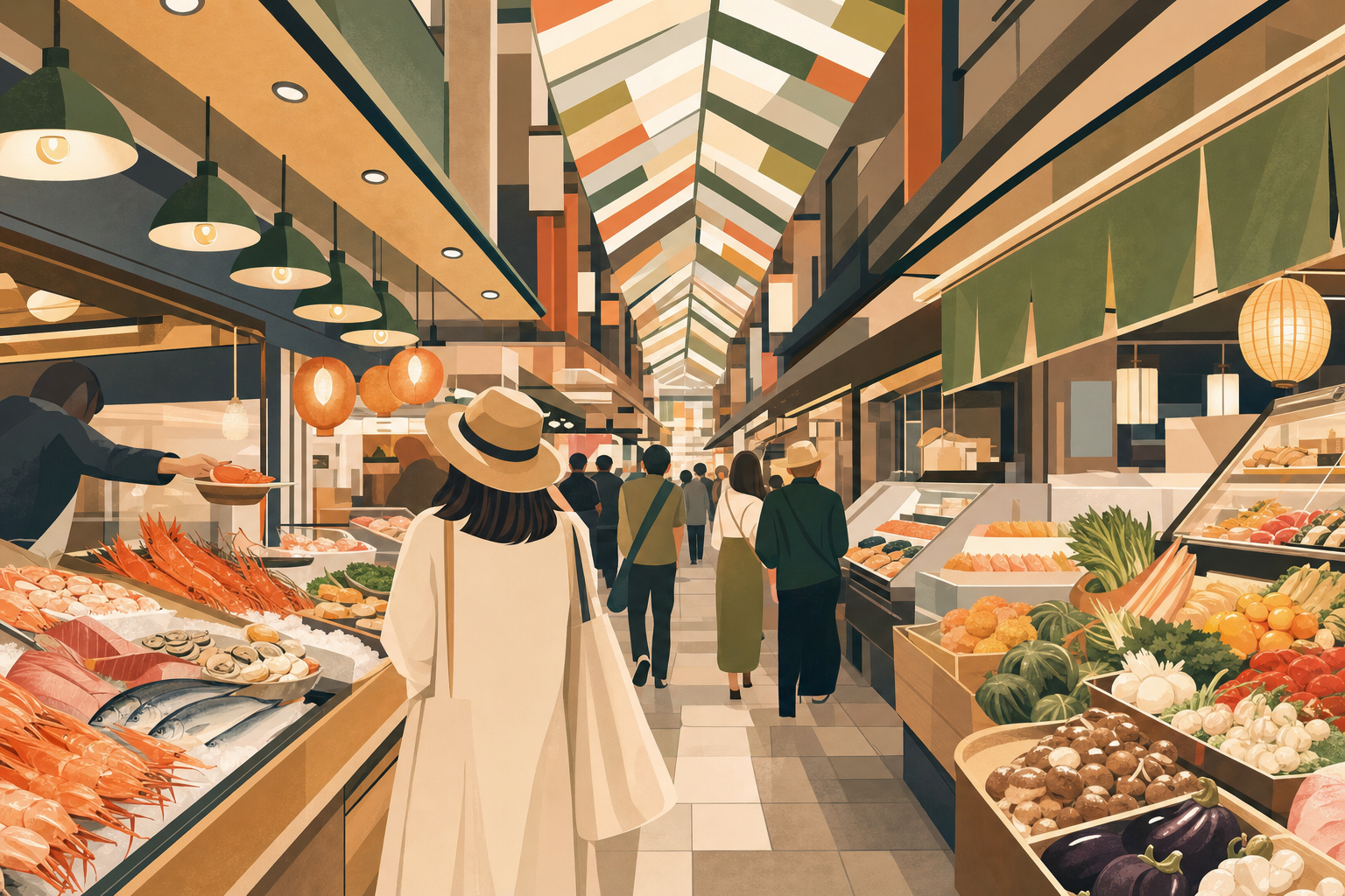 Osaka Street Food for Solo Travelers: A Practical Route from Kuromon to Shinsekai のイメージ 3