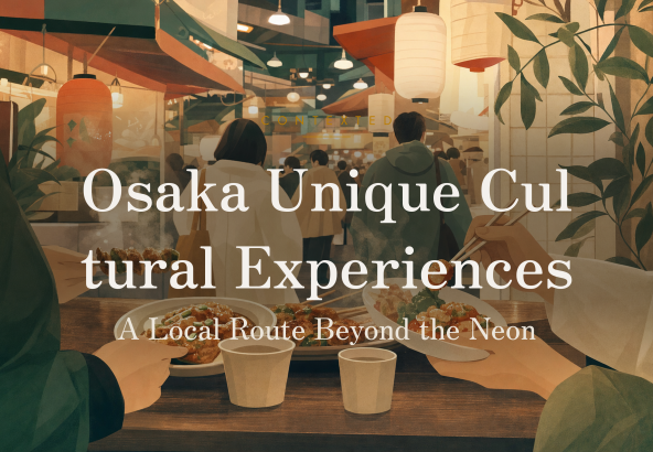 Osaka Unique Cultural Experiences: A Local Route Beyond the Neon アイキャッチ