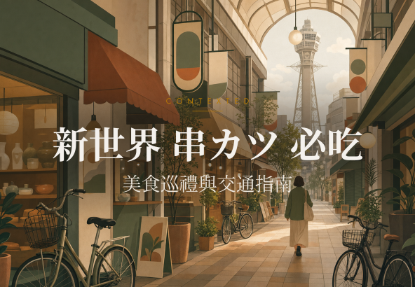 新世界 串カツ 必吃：美食巡禮與交通指南