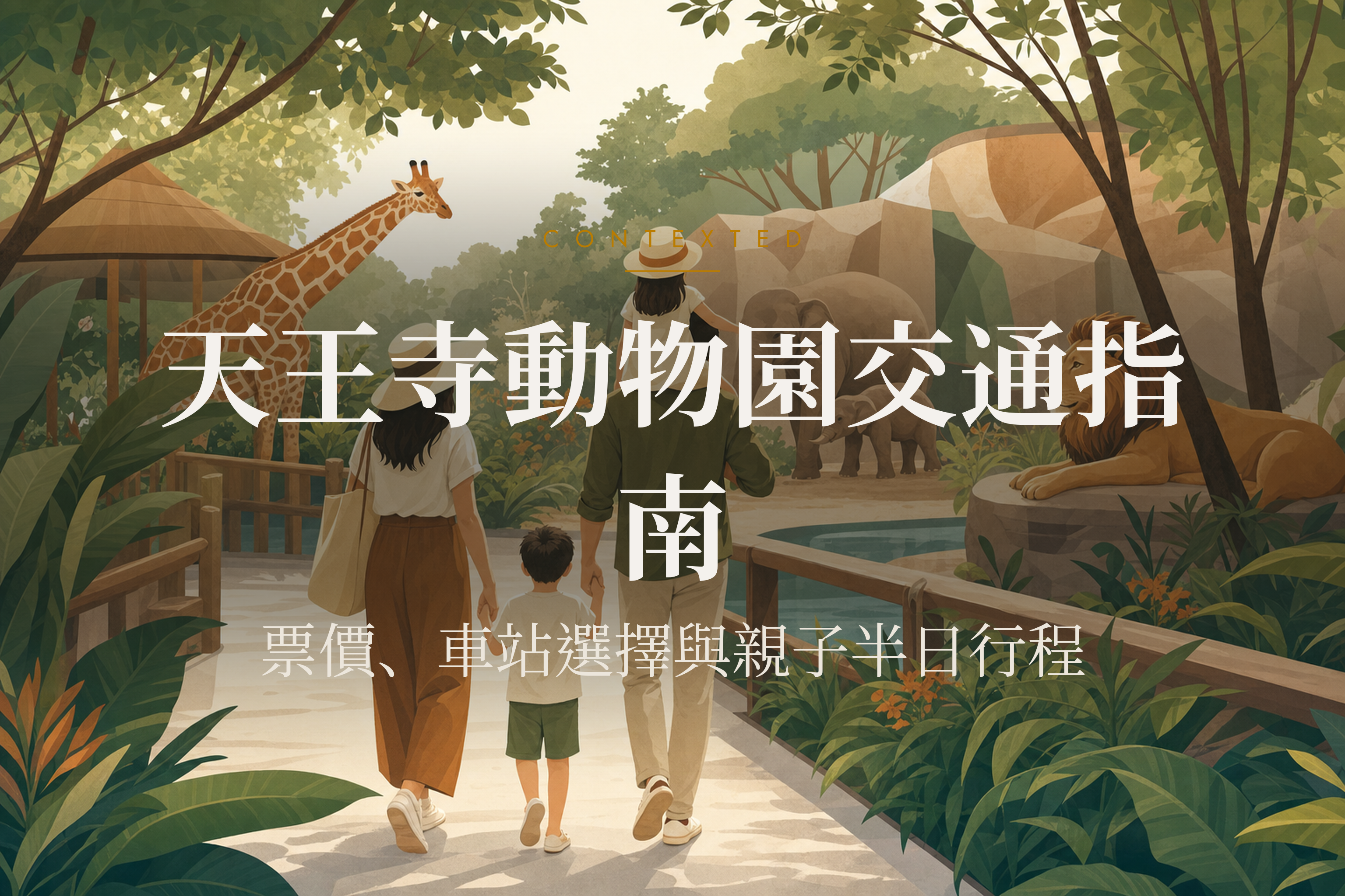 天王寺動物園交通指南｜票價、車站選擇與親子半日行程
