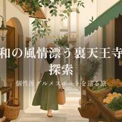 昭和の風情漂う裏天王寺を探索｜個性派グルメスポットを巡る旅 アイキャッチ