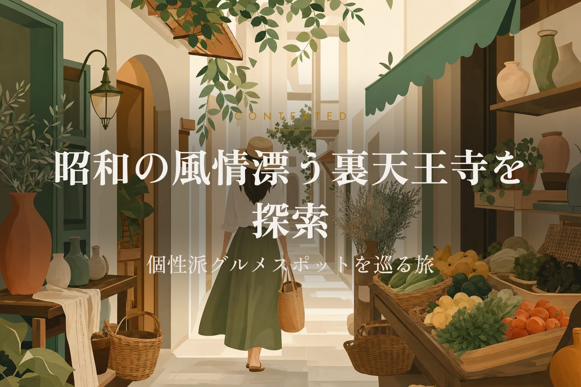 昭和の風情漂う裏天王寺を探索｜個性派グルメスポットを巡る旅 アイキャッチ
