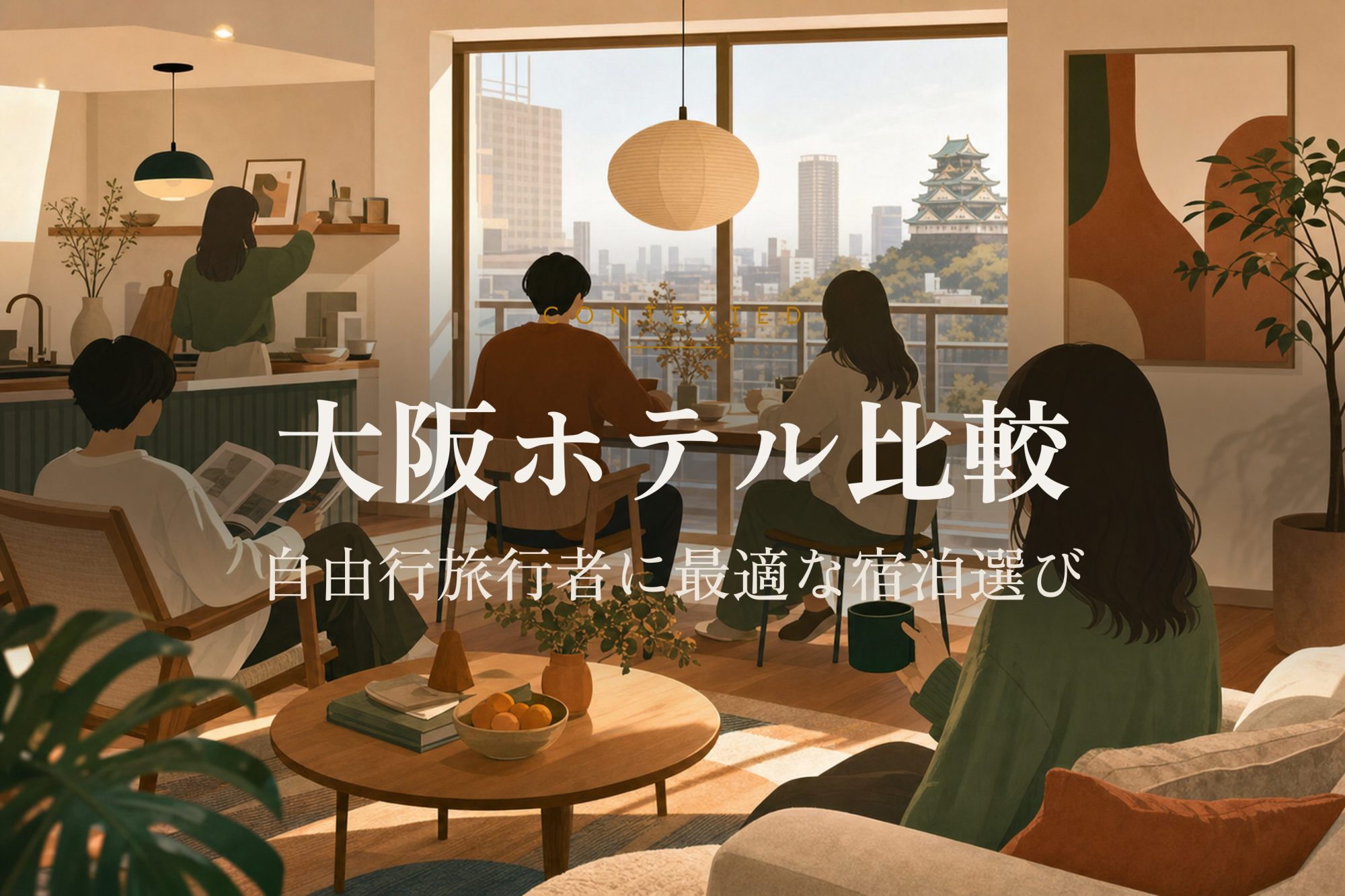大阪ホテル比較：自由行旅行者に最適な宿泊選び