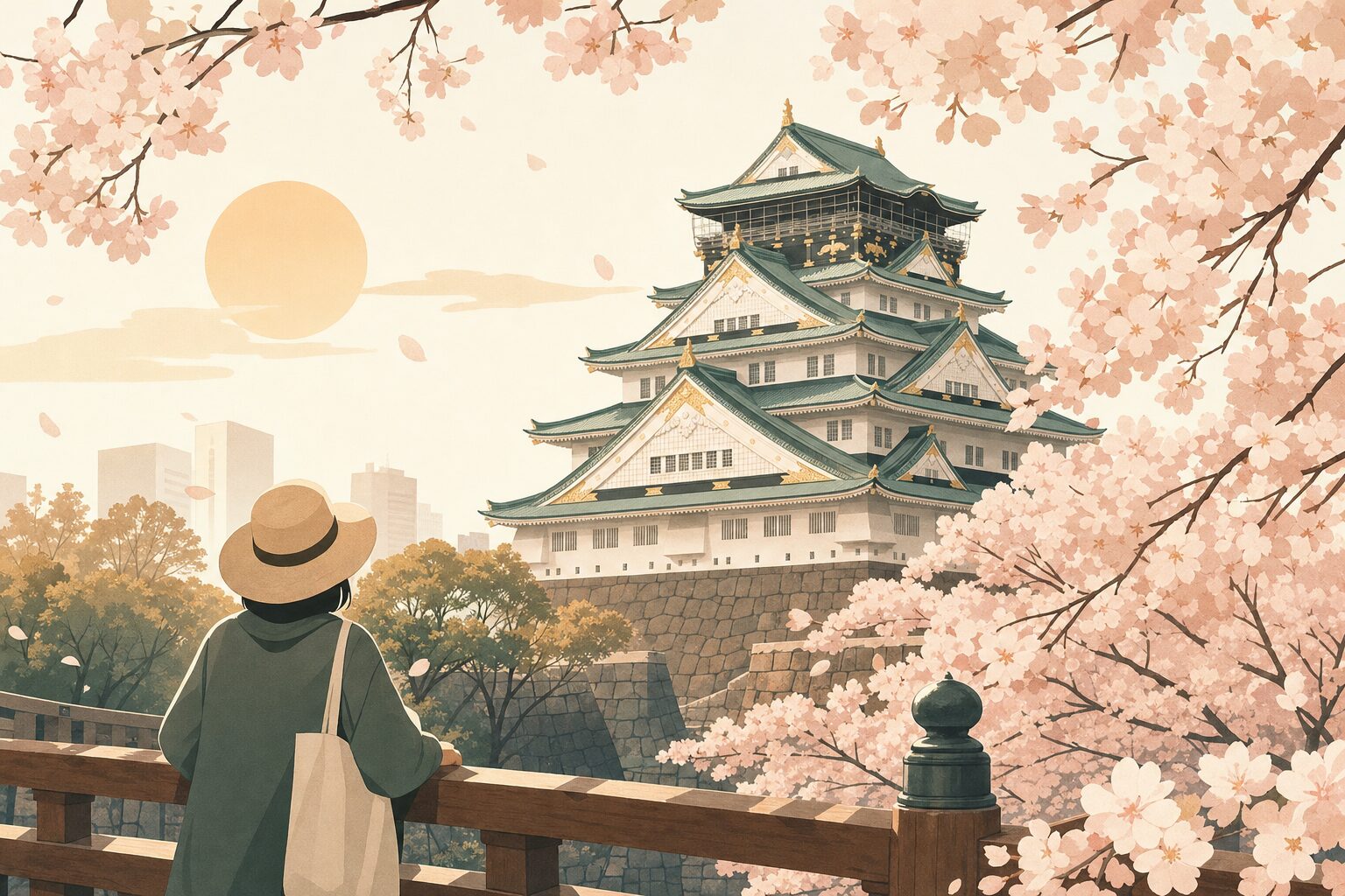 大阪早朝観光おすすめ|6時台から動ける散歩・神社と宿の選び方 のイメージ 1