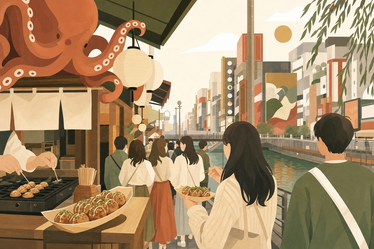 心齋橋 美食を外さない歩き方|寿司・粉もん・夜ごはんの選び方 のイメージ 2