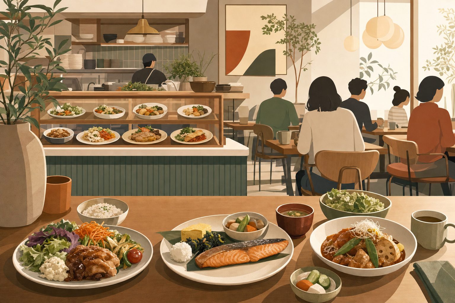 寺田町の定食屋を探すなら｜駅出口・時間帯で外しにくい昼と夜の選び方 のイメージ 1
